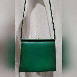 HTF Coach Limited Edition Archival Turnlock Bag in Jade
